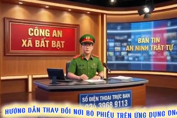 Hướng dẫn thay đổi nơi bỏ phiếu trên ứng dụng VNeID
