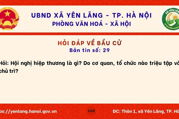 BẢN TIN 29 HỎI ĐÁP VỀ BẦU CỬ QUỐC HỘI KHÓA XVI VÀ HĐND CÁC CẤP NHIỆM KỲ 2026-2031