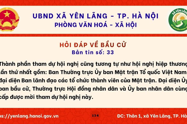 BẢN TIN 33 HỎI ĐÁP VỀ BẦU CỬ QUỐC HỘI KHÓA XVI VÀ HĐND CÁC CẤP NHIỆM KỲ 2026-2031