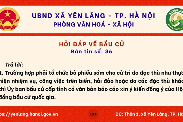 BẢN TIN 36 HỎI ĐÁP VỀ BẦU CỬ QUỐC HỘI KHÓA XVI VÀ HĐND CÁC CẤP NHIỆM KỲ 2026-2031