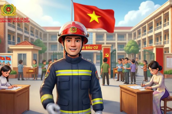 ĐẢM BẢO AN TOÀN PHÒNG CHÁY, CHỮA CHÁY VÀ CỨU NẠN, CỨU HỘ TẠI CÁC ĐIỂM BẦU CỬ ĐẠI BIỂU QUỐC HỘI KHÓA XVI VÀ ĐẠI BIỂU HĐND CÁC CẤP NHIỆM KỲ 2026 – 2031 TRÊN ĐỊA BÀN THÀNH PHỐ HÀ NỘI