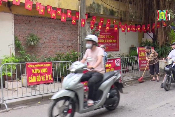 Sức sống mới trên những con đường hoa tại phường Hai Bà Trưng.