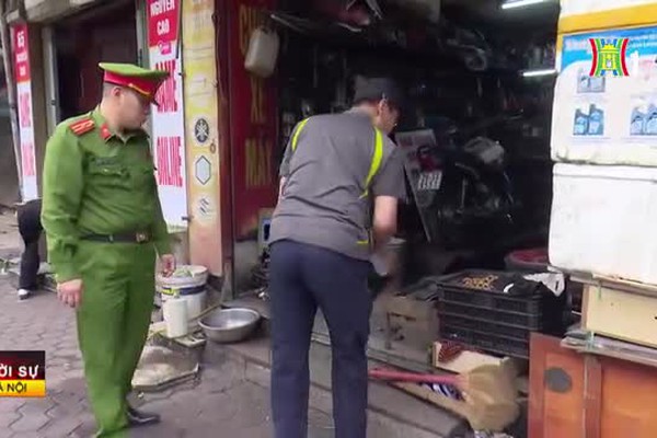 Phường Hai Bà Trưng siết chặt kỷ cương trật tự đô thị.