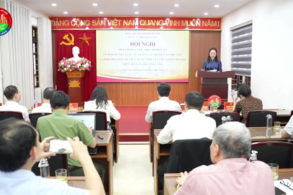 PHƯỜNG LÁNG CỦNG CỐ “MẶT TRẬN TƯ TƯỞNG” TỪ CUỘC THI CHÍNH LUẬN VÀ HỘI THI BÁO CÁO VIÊN, TUYÊN TRUYỀN VIÊN GIỎI GIỎI NĂM 2026