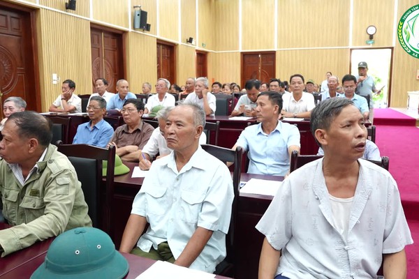 XÃ THANH OAI TỔ CHỨC HỘI NGHỊ LẤY Ý KIẾN NHÂN DÂN VỀ CÔNG TÁC DI DỜI MỒ MẢ PHỤC VỤ GPMB DỰ ÁN KHU ĐÔ THỊ THỂ THAO QUỐC TẾ HÀ NỘI