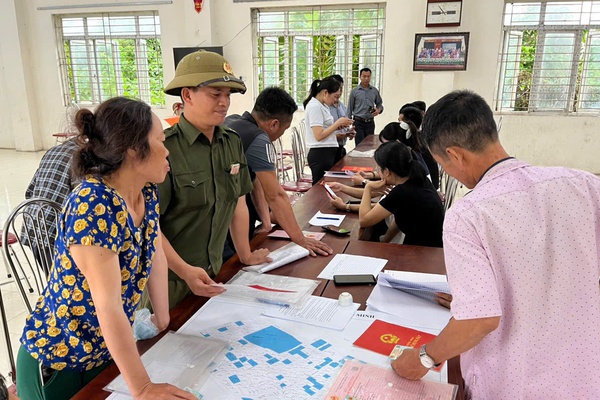 Những hình ảnh xã Thượng Phúc ra quân chiến dịch làm giàu, làm sạch cơ sở dữ liệu Quốc gia về đất đai