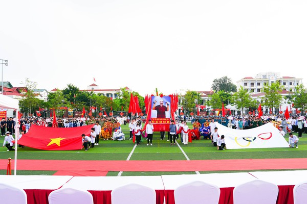 MEDIA: XÃ QUỐC OAI TỔNG DUYỆT SẴN SÀNG CHO ĐẠI HỘI THỂ DỤC THỂ THAO LẦN THỨ NHẤT NĂM 2025