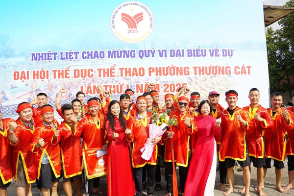 Phường Thượng Cát tổ chức thành công Đại hội Thể dục thể thao lần thứ I năm 2025