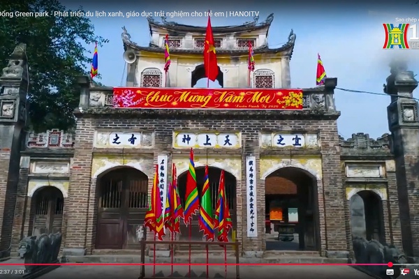 Phù Đổng Green park - Phát triển du lịch xanh, giáo dục trải nghiệm cho trẻ em | HANOITV