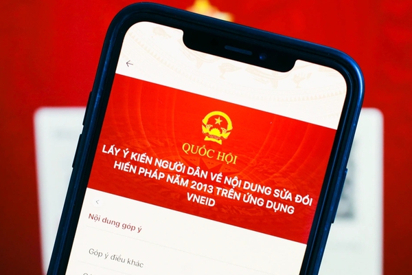 Video hướng dẫn cách để người dân có thể góp ý dự thảo sửa đổi Hiến pháp qua VNeID. Nguồn: CATP