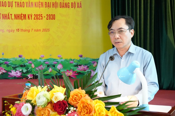 Hội nghị Góp Ý Văn Kiện Đại Hội Đảng Bộ Xã Hạ Bằng Nhiệm Kỳ 2025–2030
