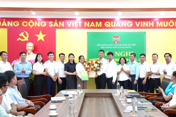 Hội nghị Ban Chấp hành Hội Nông dân xã hạ Bằng lần thứ nhất, nhiệm kỳ 2023 - 2028
