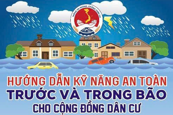 Hướng dẫn kỹ năng ứng phó với bão số 3 và mưa lũ sau bão