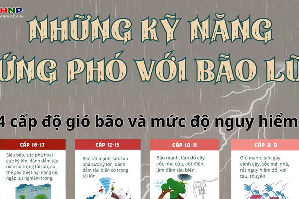 Kỹ năng ứng phó với thiên tai, bão lũ