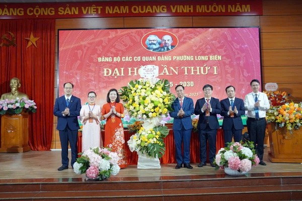 Đảng bộ các cơ quan Đảng phường Long Biên tổ chức thành công Đại hội lần thứ Nhất, nhiệm kỳ 2025–2030