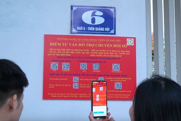 Giải Nhì cuộc thi Tổ chuyển đổi số thiết kế video tuyên truyền chuyển đổi số