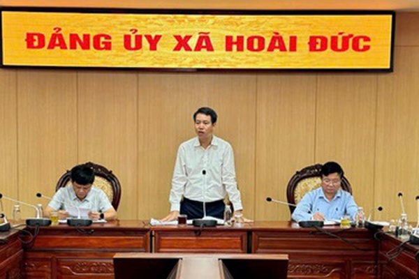 Xã Hoài Đức tích cực chuẩn bị Đại hội Đảng bộ lần thứ I, nhiệm kỳ 2025-2030