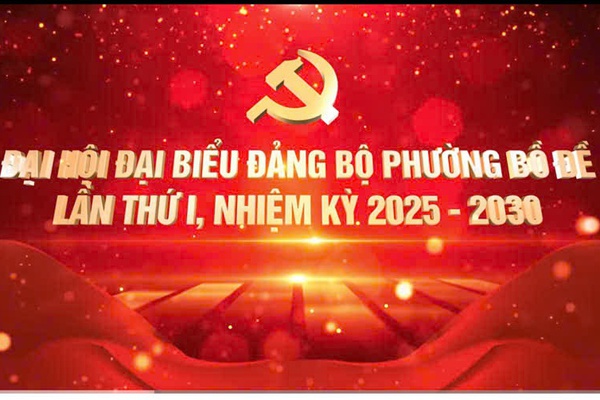 Chào mừng Đại hội đại biểu Đảng bộ phường Bồ Đề lần thứ I, nhiệm kỳ 2025 - 2030!