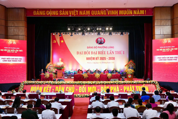 CHÙM ẢNH BÊN LỀ ĐẠI HỘI ĐẠI BIỂU ĐẢNG BỘ PHƯỜNG LÁNG LẦN THỨ I, NHIỆM KỲ 2025 – 2030