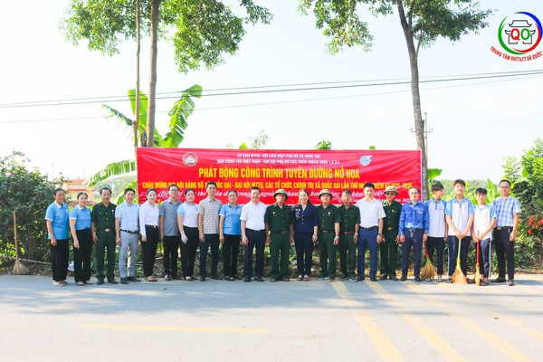 QUỐC OAI ĐỒNG LOẠT RA QUÂN TỔNG VỆ SINH MÔI TRƯỜNG, TRỒNG HOA – CÂY XANH HƯỞNG ỨNG PHONG TRÀO “SÁNG – XANH – SẠCH – ĐẸP”