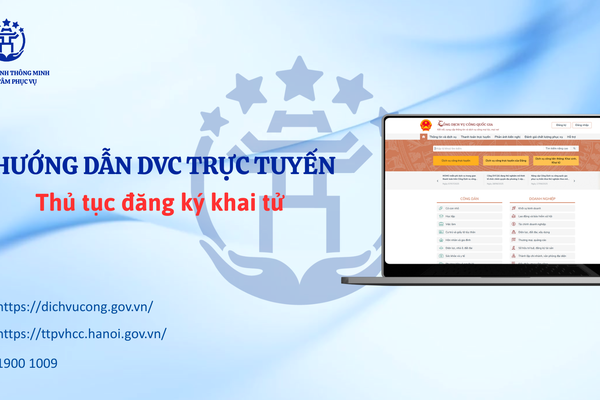 Hướng dẫn công dân thực hiện thủ tục 