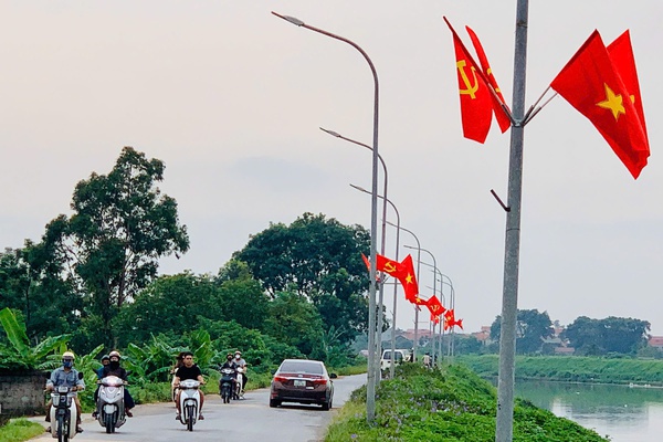 Xã Thượng Phúc: Rực rỡ sắc cờ hoa chào mừng Kỷ niệm 80 năm Cách mạng tháng 8 thành công (19/8) và Quốc khánh nước CHXHCN Việt Nam (2/9)