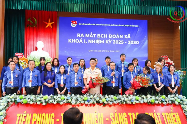 TIN TRUYỀN HÌNH: ĐẠI HỘI ĐẠI BIỂU ĐOÀN TNCS HỒ CHÍ MINH XÃ QUỐC OAI LẦN THỨ I, NHIỆM KỲ 2025–2030