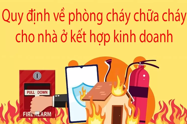 Hướng dẫn kỹ năng thoát nạn khi xảy ra cháy nhà ở kết hợp kinh doanh