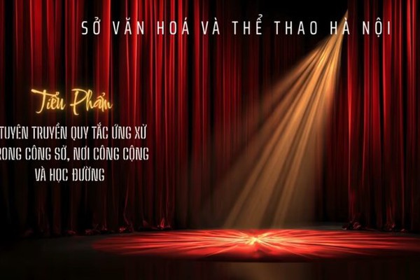 TUYÊN TRUYỀN QUY TẮC ỨNG XỬ TRONG CÔNG SỞ, NƠI CÔNG CỘNG VÀ HỌC ĐƯỜNG