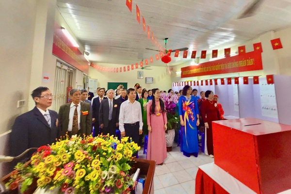 CÔNG BỐ KẾT QUẢ BẦU CỬ ĐẠI BIỂU HỘI ĐỒNG NHÂN DÂN PHƯỜNG VĂN MIẾU - QUỐC TỬ GIÁM KHÓA II, NHIỆM KỲ 2026 – 2031