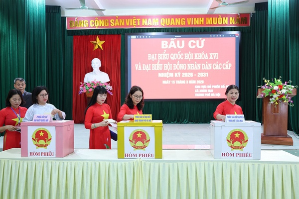Xuân Mai: Thành công của ngày hội bầu cử từ sự chuẩn bị chu đáo và niềm tin của cử tri
