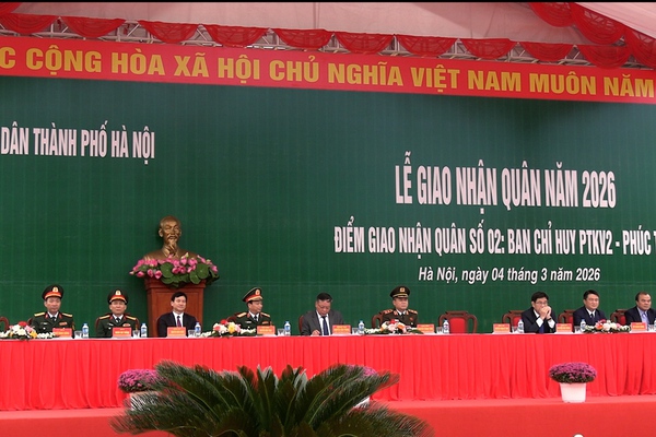 Đoài Phương tưng bừng ngày hội giao quân năm 2026.