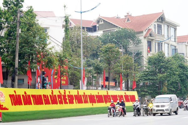 Phường Chương Mỹ hân hoan chào đón ngày hội non sông - Ngày bầu cử đại biểu Quốc hội khóa XVI và đại biểu HĐND các cấp, nhiệm kỳ 2026 - 2031