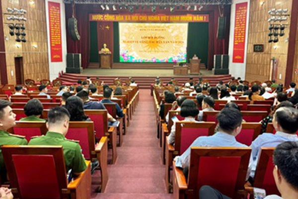 Đảng uỷ xã Hoài Đức tổ chức khai mạc lớp Bồi dưỡng nghiệp vụ công tác Dân vận năm 2026