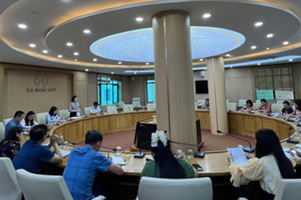 UBND xã Hoài Đức đã tổ chức hội nghị triển khai công tác tổ chức Lễ phát động Tháng hành động vì trẻ em năm 2026