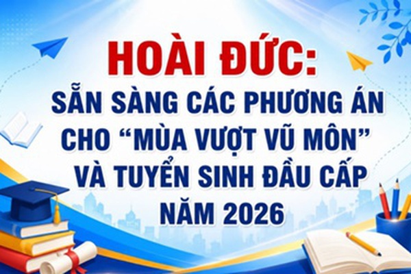 Hoài Đức: Sẵn sàng các phương án cho 