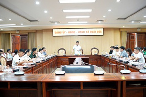 Hoài Đức tổ chức hội nghị triển khai kế hoạch giải quyết 