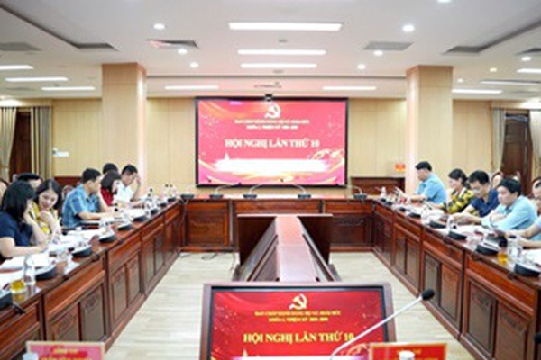 Hội nghị lần thứ 10 Ban chấp hành Đảng bộ xã Hoài Đức khóa I, nhiệm kỳ 2025 - 2030