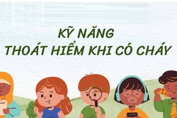 10 kỹ năng thoát hiểm khi có cháy nổ