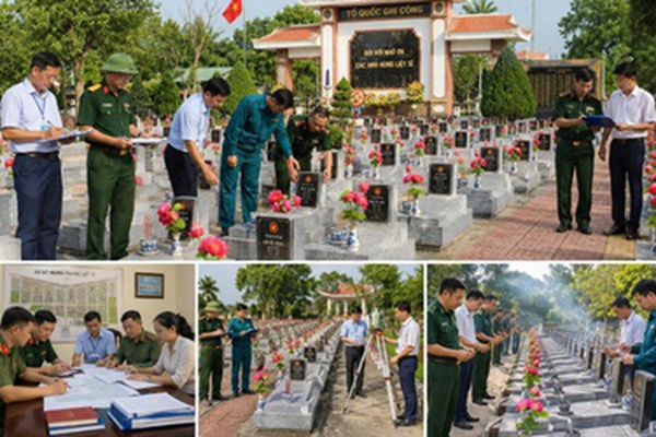 XÃ HOÀI ĐỨC TRIỂN KHAI KHẢO SÁT THỰC TRẠNG MỘ LIỆT SĨ CHƯA XÁC ĐỊNH ĐƯỢC THÔNG TIN PHỤC VỤ GIÁM ĐỊNH AND