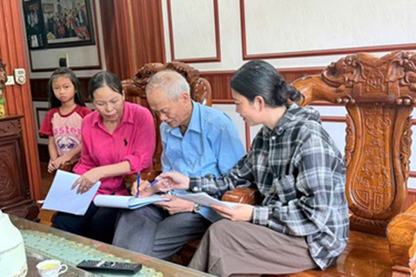 Xã Hoài Đức tích cực triển khai lấy ý kiến việc sắp xếp thôn, tổ dân phố bảo đảm công khai, minh bạch