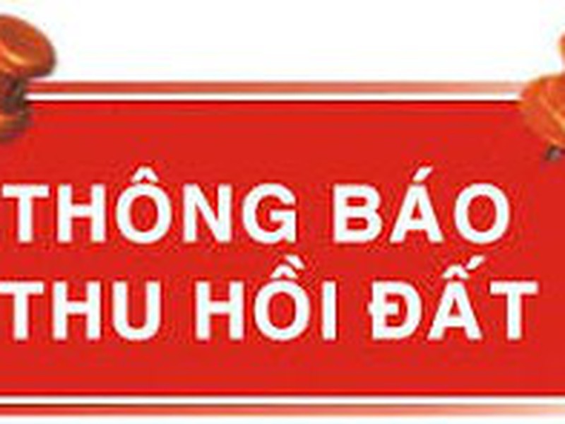 Thông báo thu hồi đất