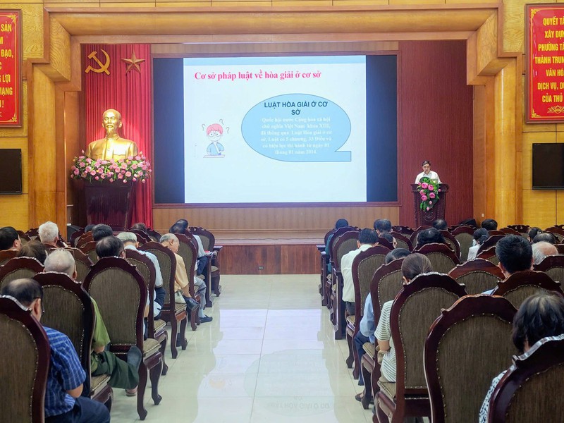 Phường Tây Hồ: Nâng cao năng lực cho đội ngũ hòa giải viên cơ sở và phổ biến triển khai Luật Thủ đô năm 2026
