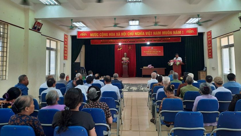 Khu dân cư Thôn 1 tổ chức Ngày hội Đại đoàn kết toàn dân tộc năm 2024
