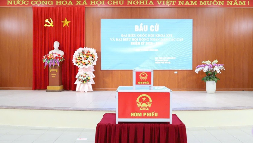 Quang Minh sẵn sàng cho điểm cầu truyền hình trực tiếp bầu cử tại thôn Liễu Trì