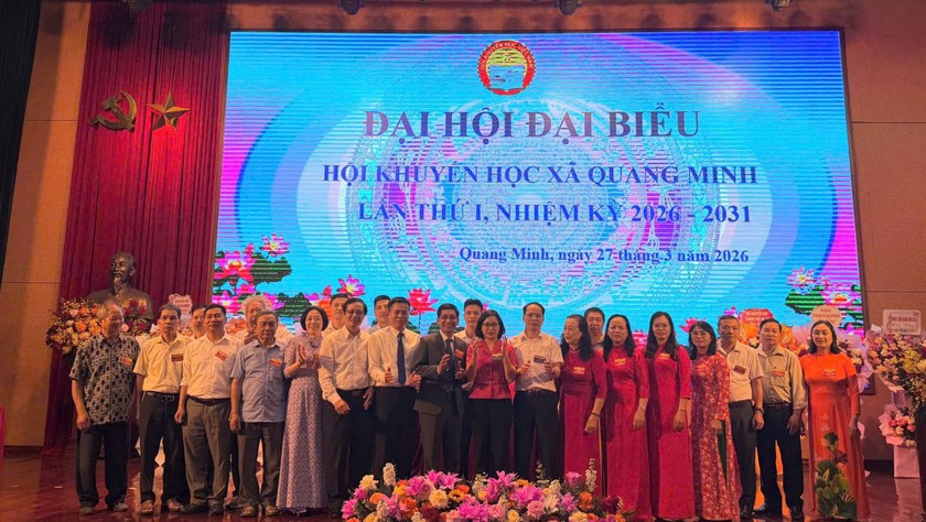 Đại hội đại biểu Hội Khuyến học xã Quang Minh lần thứ nhất