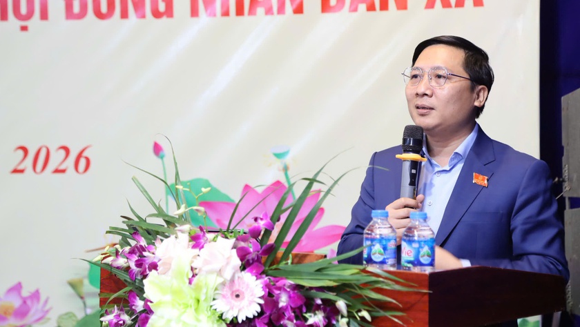 Cử tri Chi Đông 7 tiếp xúc với các ứng cử viên đại biểu HĐND xã Quang Minh