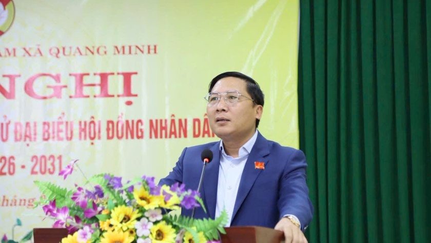 ỨNG CỬ VIÊN ĐẠI BIỂU HĐND XÃ QUANG MINH NHIỆM KỲ 2026 – 2031 TIẾP XÚC CỬ TRI CHI ĐÔNG 5, CHI ĐÔNG 8 