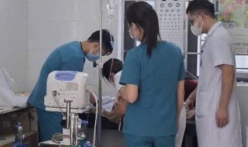 TYT xã Quảng Oai giành lại sự sống cho bệnh nhân nhi ngừng tuần hoàn