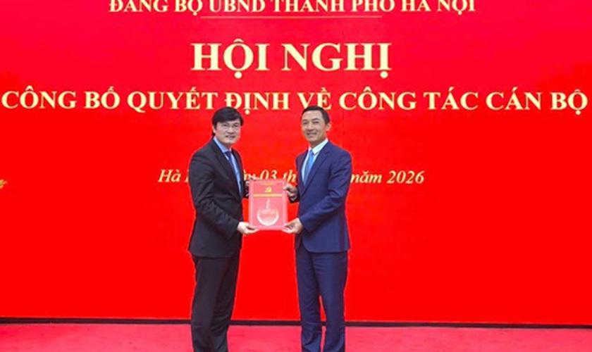Công bố Quyết định Bí thư Đảng ủy Sở Y tế thành phố Hà Nội, nhiệm kỳ 2025 - 2030